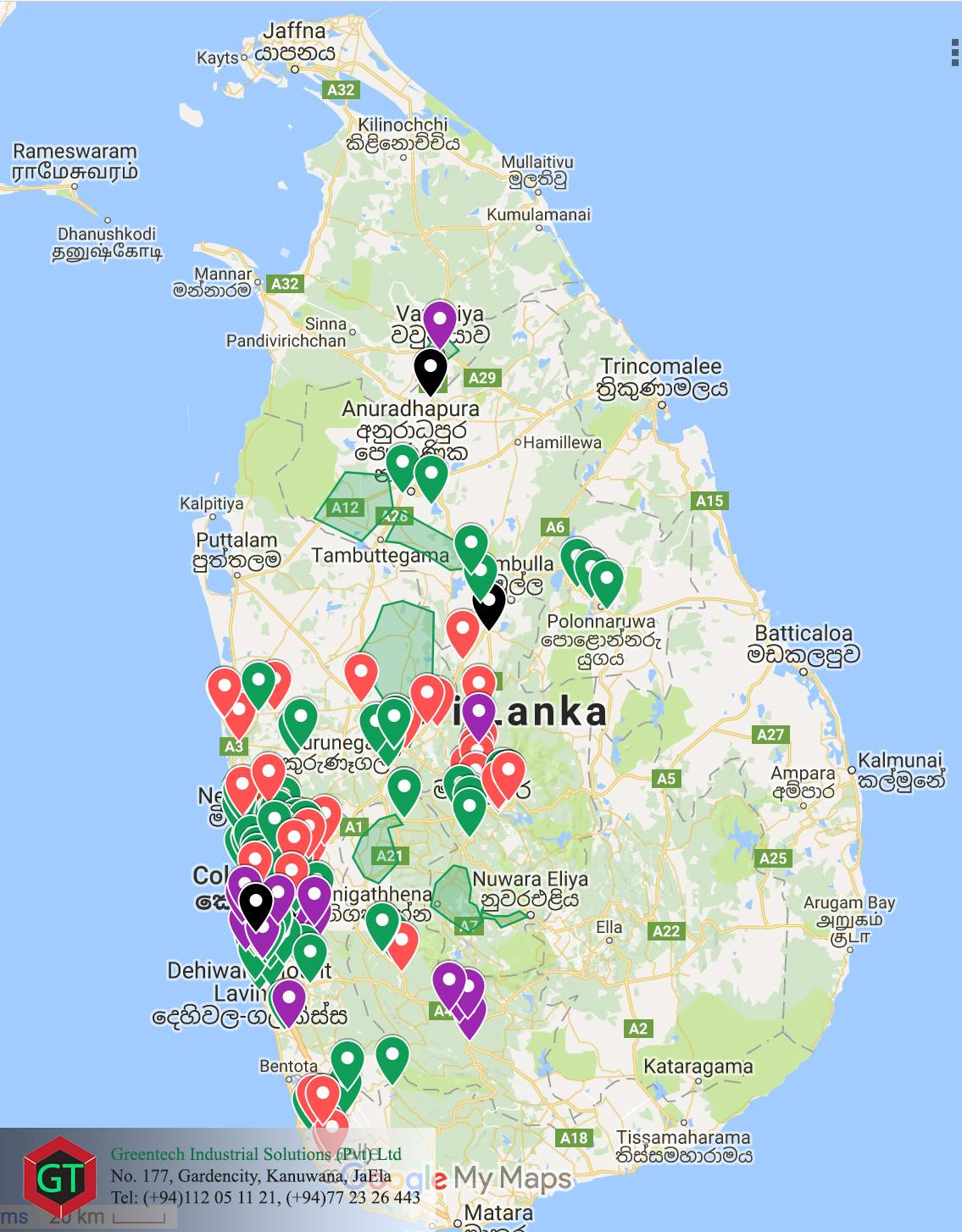 Sri Lanka Island delivery